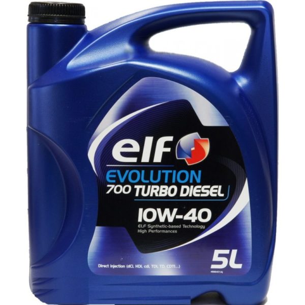 полусинтетическое масло ELF TURBO DIESEL 10W40, 5л