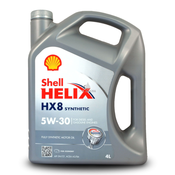 синтетическое масло Helix HX8 Synthetic 5W-30 4 л