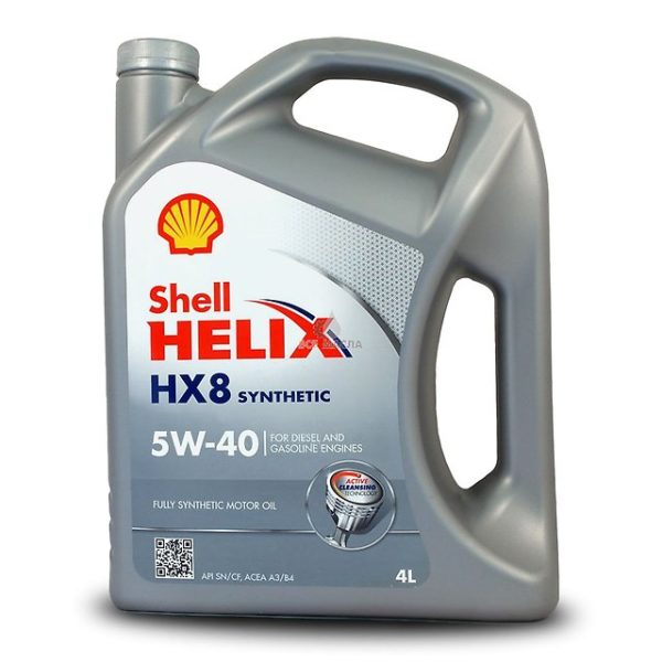 синтетическое масло Helix HX8 Synthetic 5W-40 4 л
