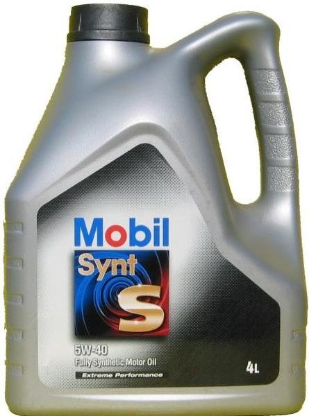 синтетическое масло Mobil Synt S, 5W40, 4л